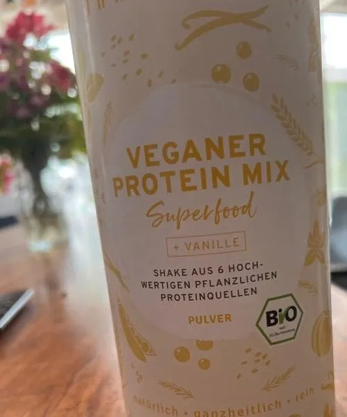 Veganer Proteinmix Vanille