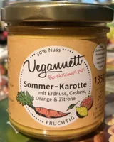 Sommer Karotte mit Erdnuss, Cashew, Orange & Zitrone