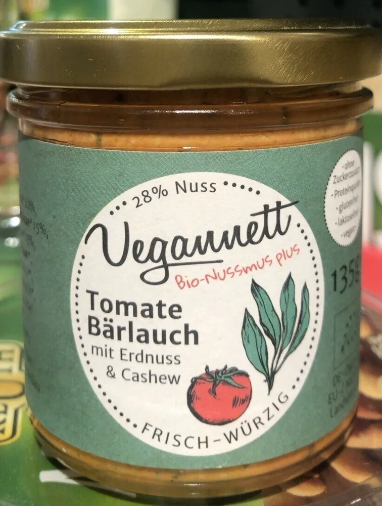 Tomate Bärlauch mit Erdnuss & Cashew