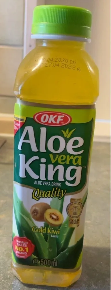 OKF Aloe Vera „Gold Kiwi Taste“ 0,5l