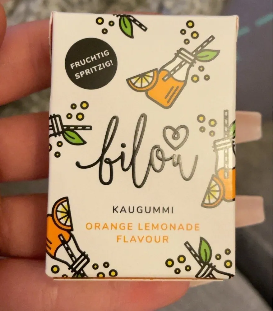 KAUGUMMI ORANGE LEMONADE FLAVOUR