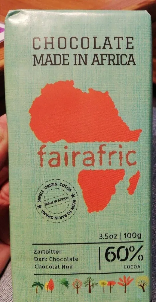 Chocolate fairafric 60% cocoa