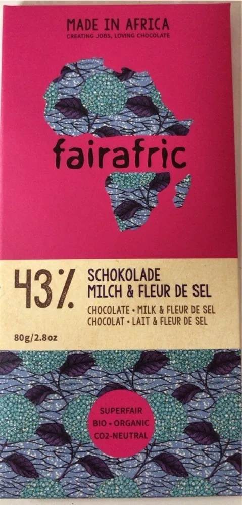 Chocolat lait & fleur de sel