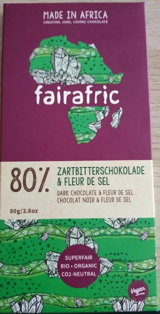 Zartbitterschokolade & Fleur de sel