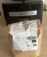 Palets de chocolat noir 50%