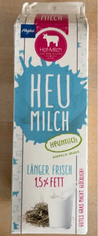 Heu Milch