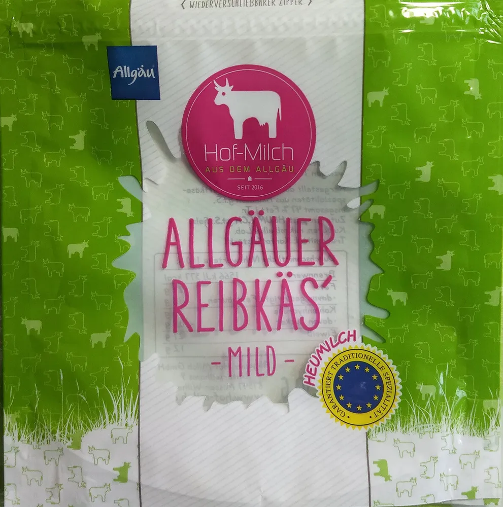Allgäuer Reibkäs mild