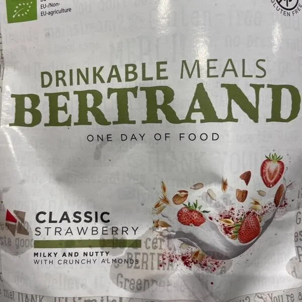 Drinkable meals Classic strawberry