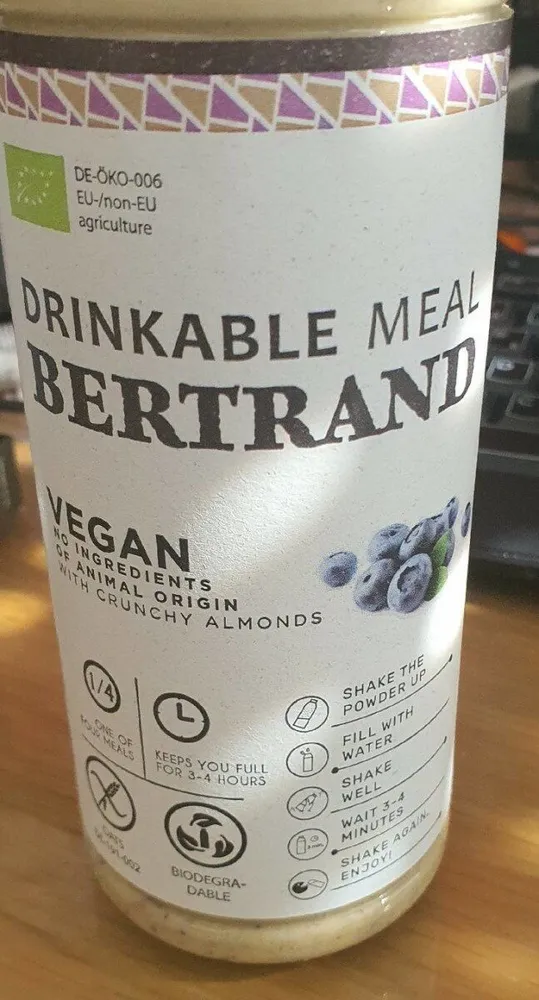 Bertrand blueberry vegan