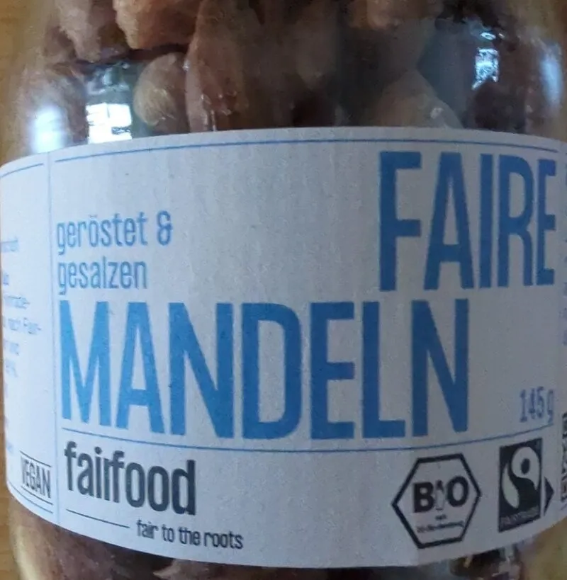 Faire Mandeln geröstet & gesalzen