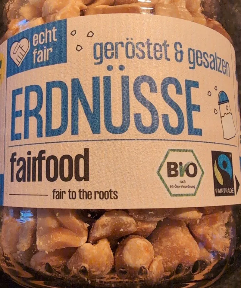 Erdnüsse geröstet & gesalzen