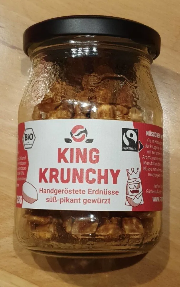 King Crunchy Erdnüsse