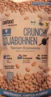Crunchy Sojabohnen Tamari-Sojasauce