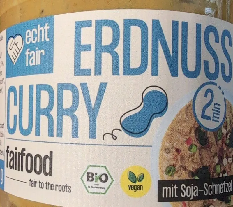 Erdnuss Curry