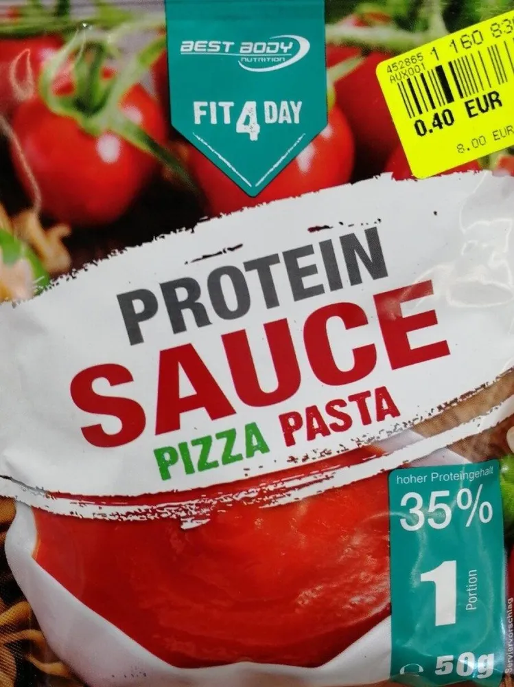 Protein sauce pizza pasta