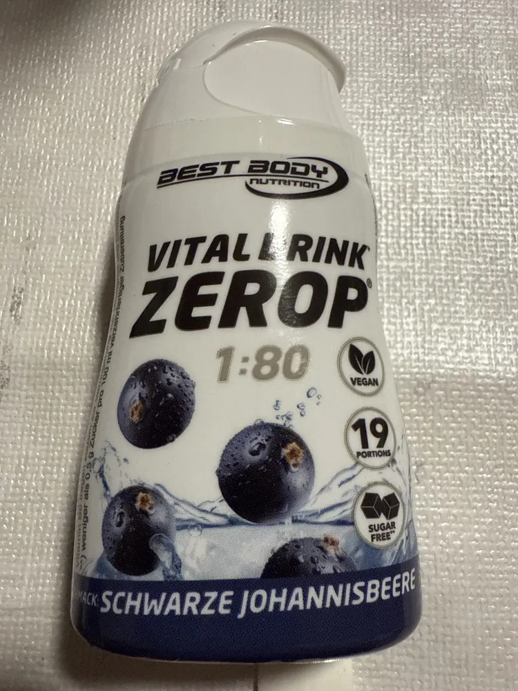 Vital Drink Schwartz Johannisbeere zerop