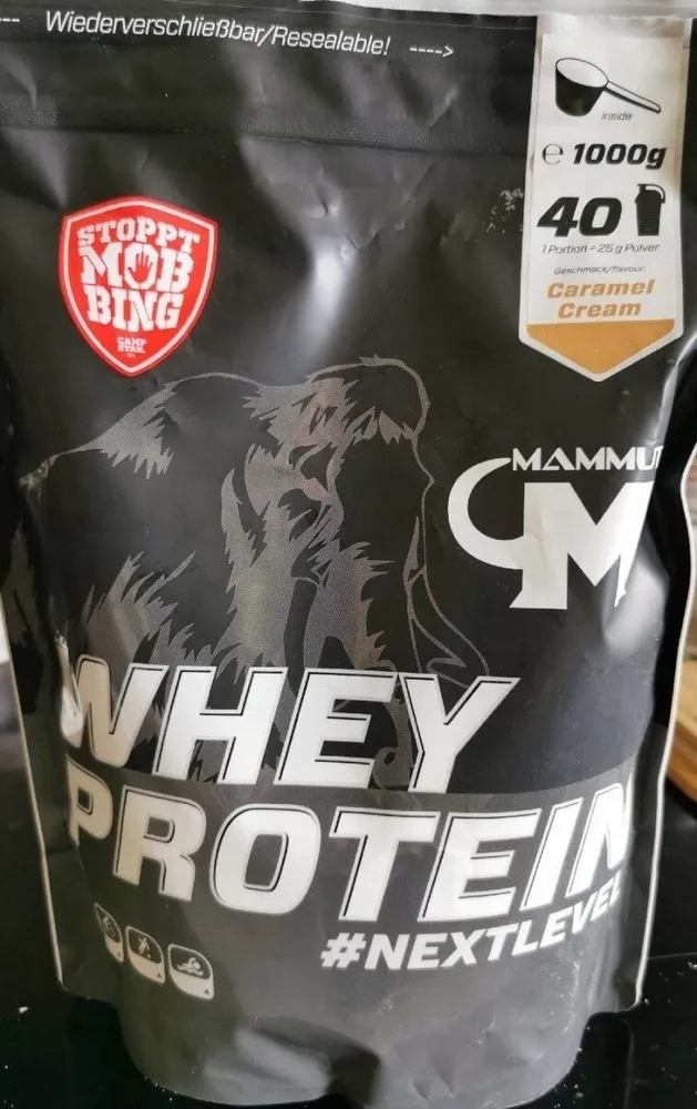 WHEY PROTEIN Caramel Cream