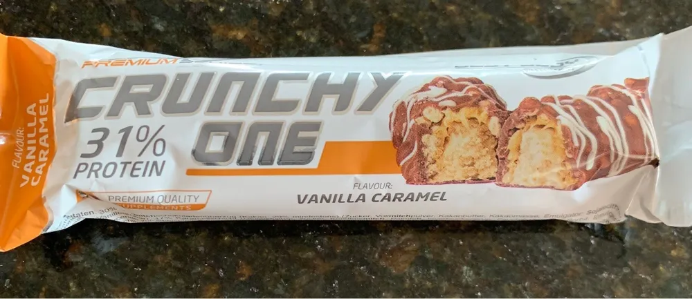 Premium Series Protein Bar Crunchy One Vanilla Caramel