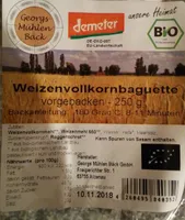 Weizenvollkornbaguette
