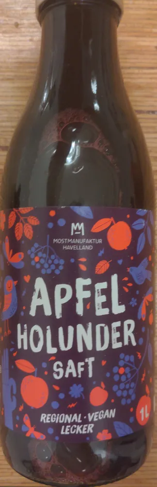 APFEL HOLUNDER SAFT