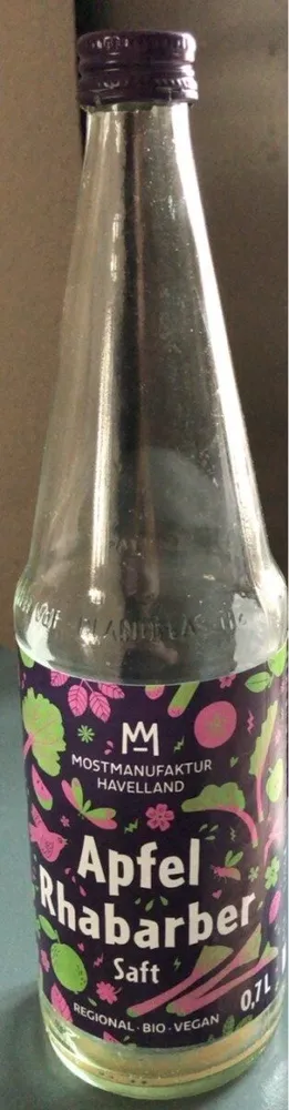 Apfel Rhabarber Saft
