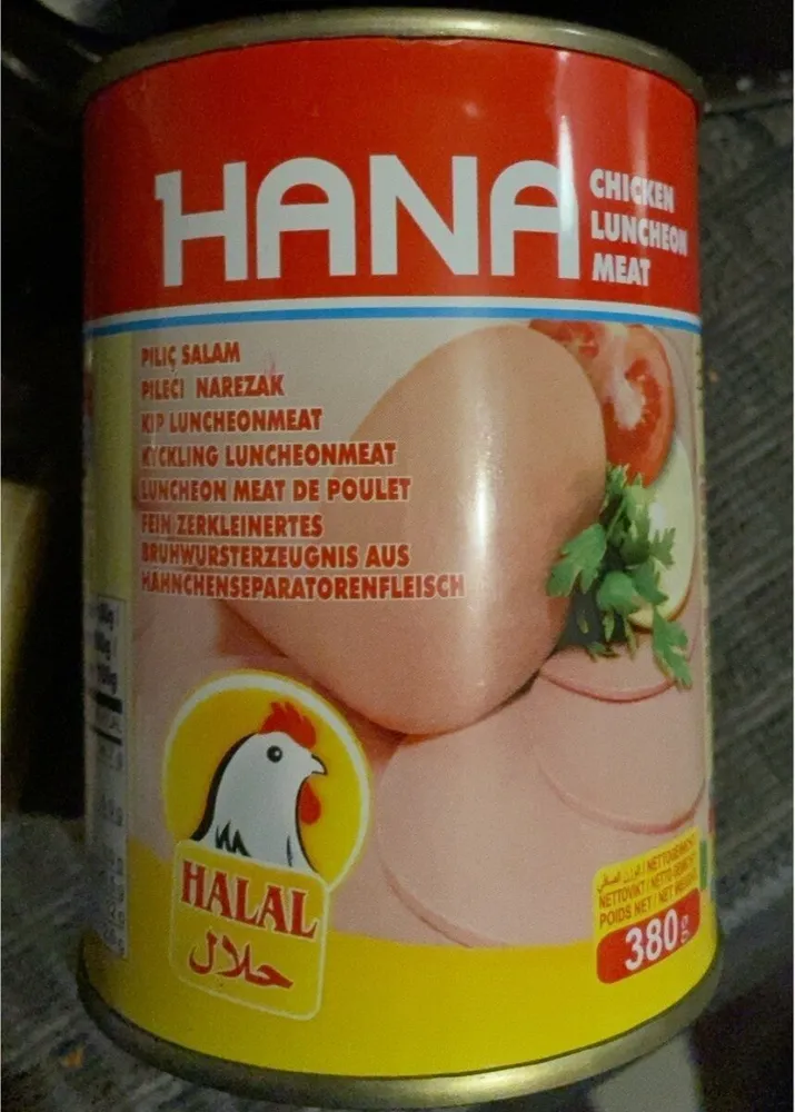 Chicken luncheon meat