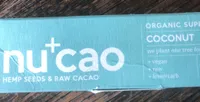 Organic superfood bar coconut