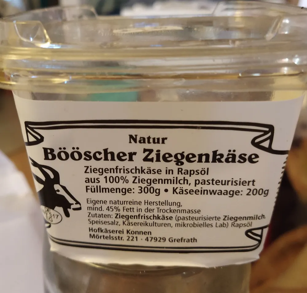 Bööscher Ziegenkäse