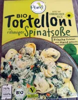 Bio Tortelloni in Spinatsoße