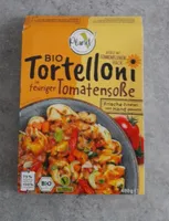 Bio Tortelloni in feurigen Tomatensauce