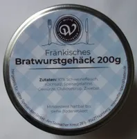 Fränkisches Bratwurstgehäck