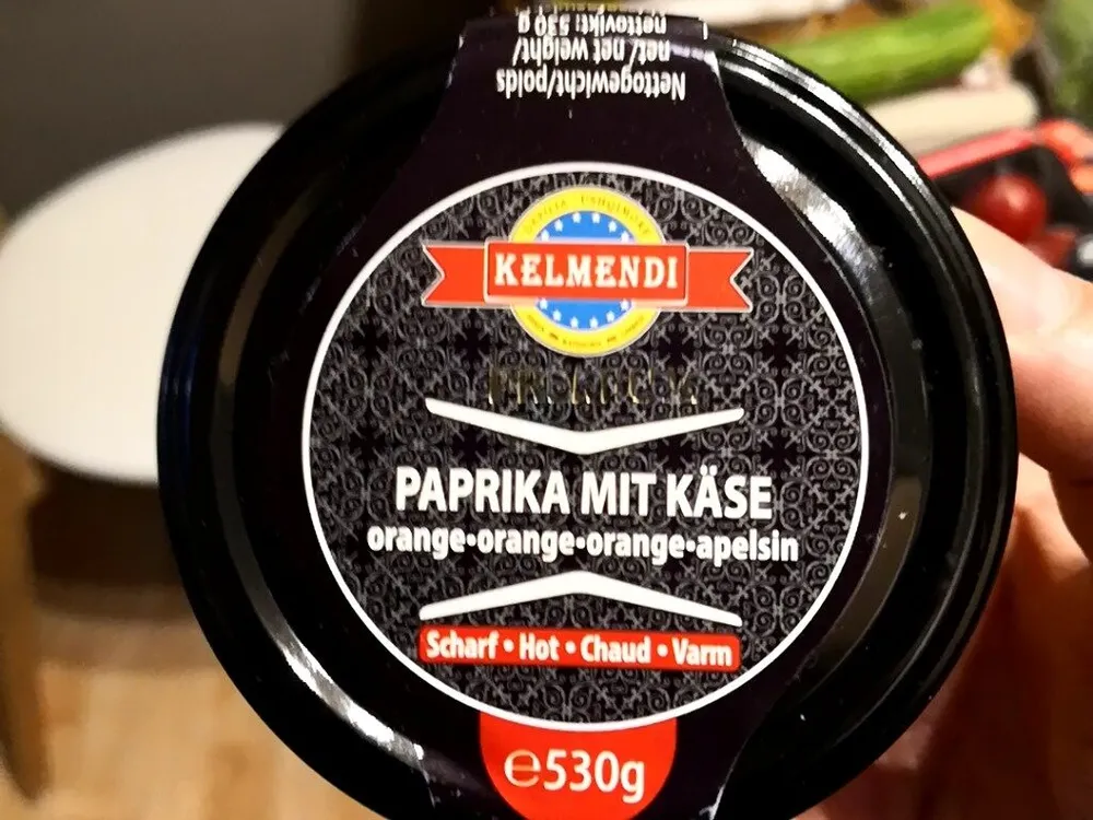 Paprika mit Käse