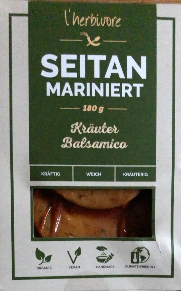 Seitan Kräuter-Balsamico mariniert