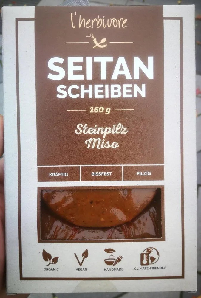 Seitan Scheiben - Steinpilz Miso