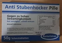 Anti Stubenhocker Pille
