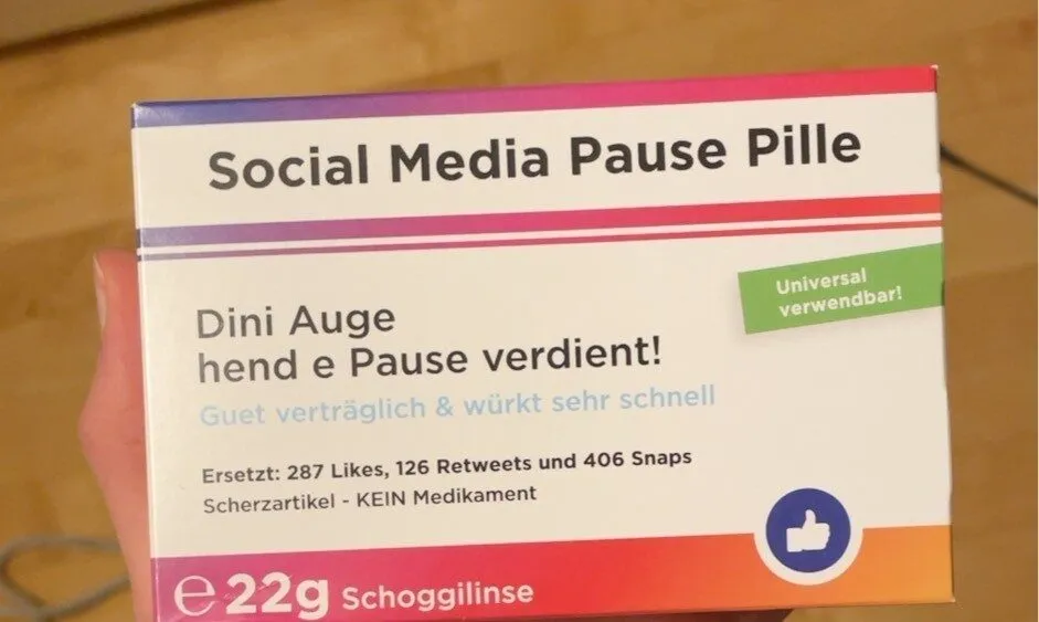 Social Media Pause pille