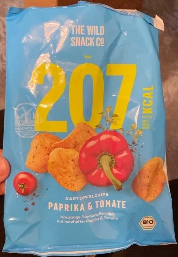 Kartoffelchips Paprika & Tomate