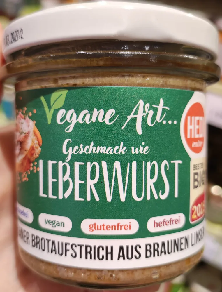Leberwurst aus Linsen
