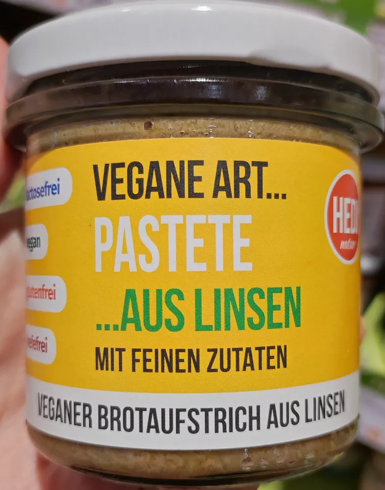 Vegane Art Pastete aus Linsen