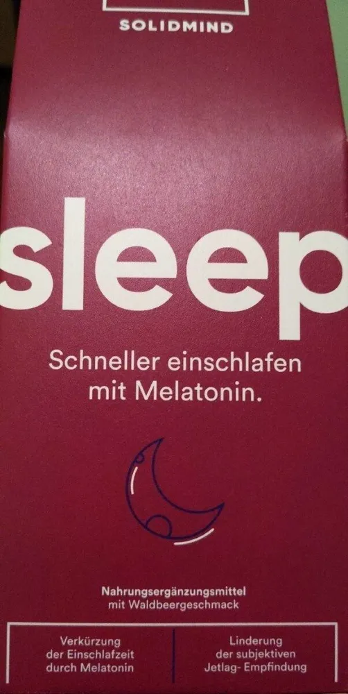 Sleep - schneller einschlafen mit Melatonin