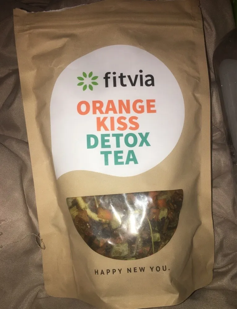 Fitvia orange kiss detox tea