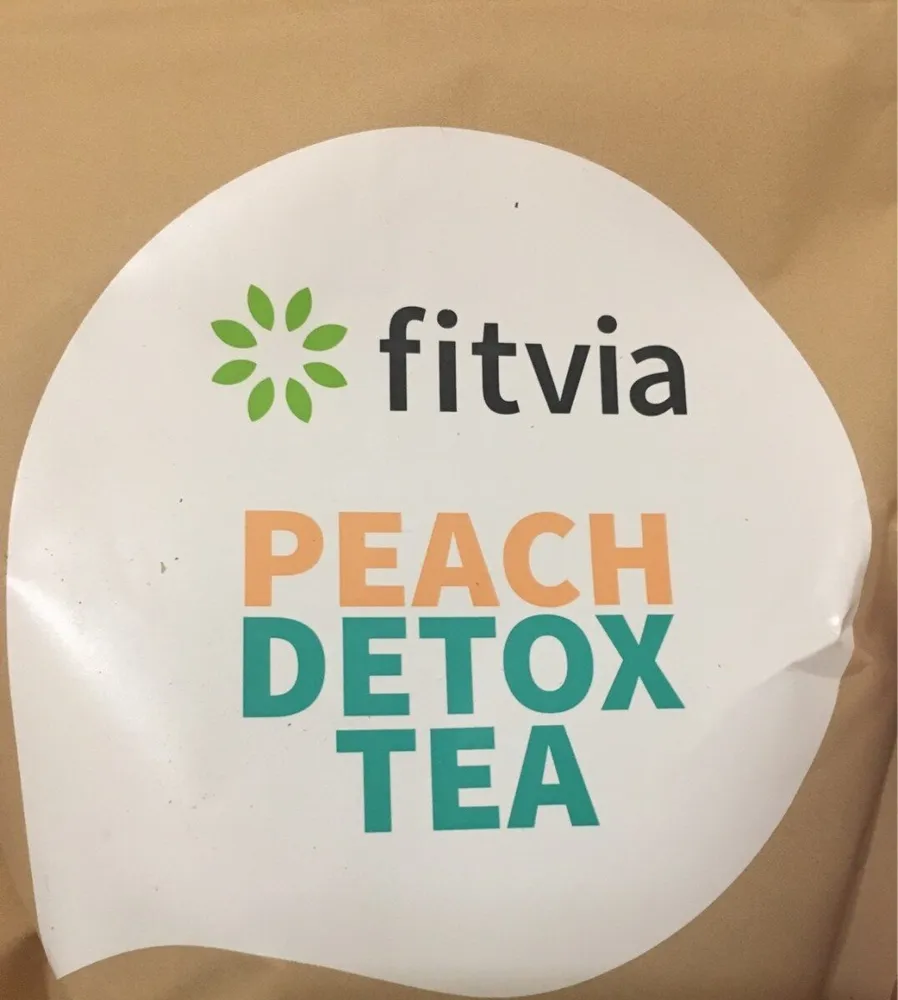 Peach detox tea
