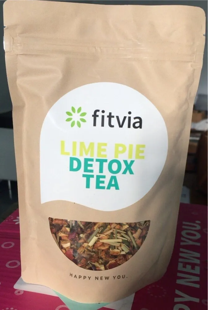 Lime pie detox tea