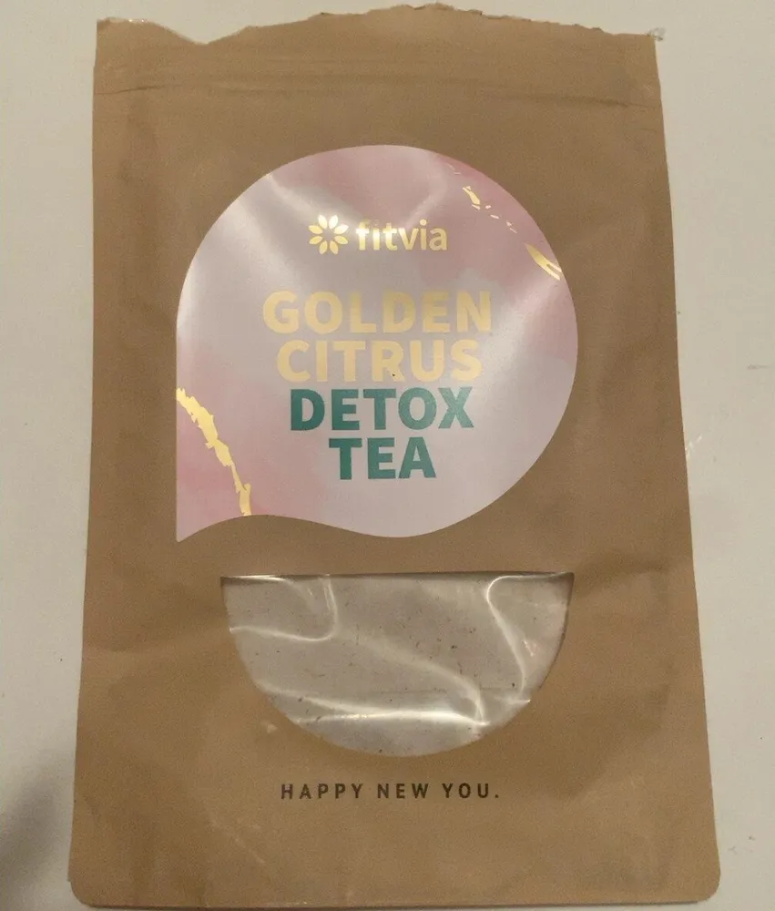 Golden Citrus detox tea