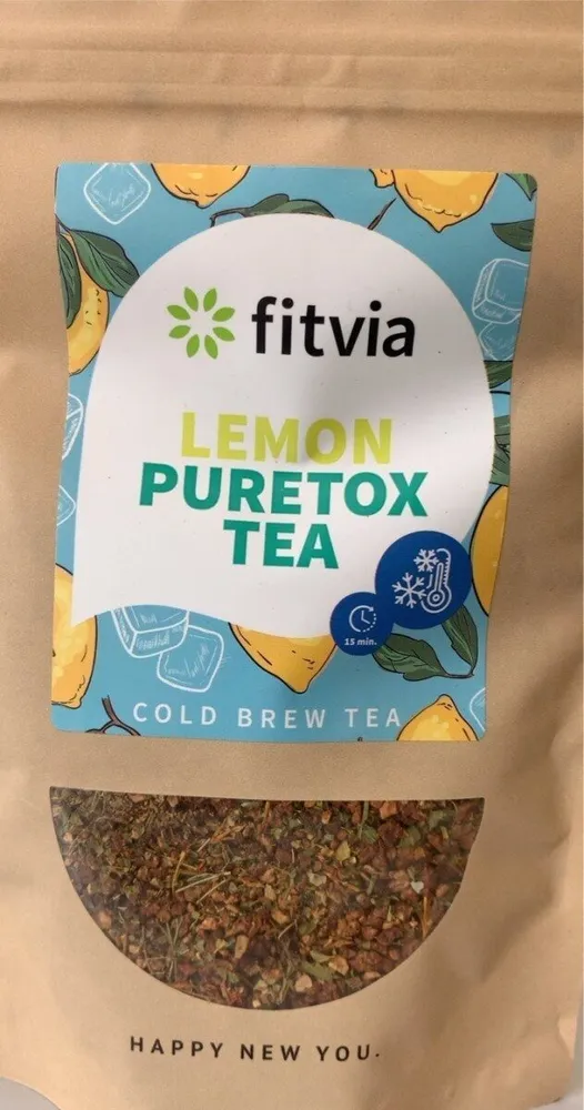 Lemon puretox tea