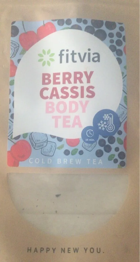 Body tea berry cassis