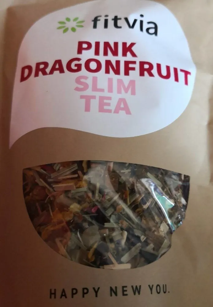 Pink dragonfruit slim tea