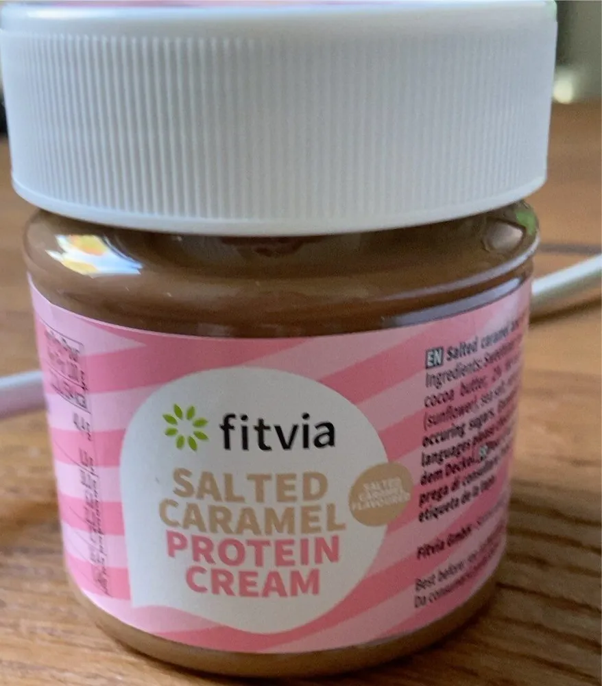 Salted caramel protein cream
