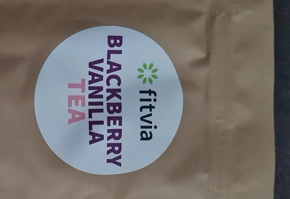 Blackberry vanille tea