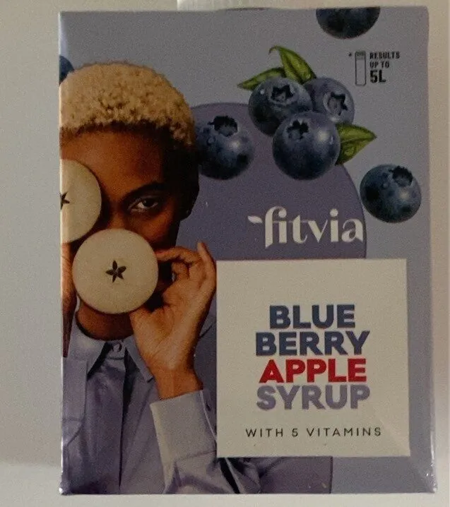 Blue berry apple syrup
